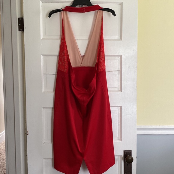 Red Cocktail Dress - Picture 3 of 8